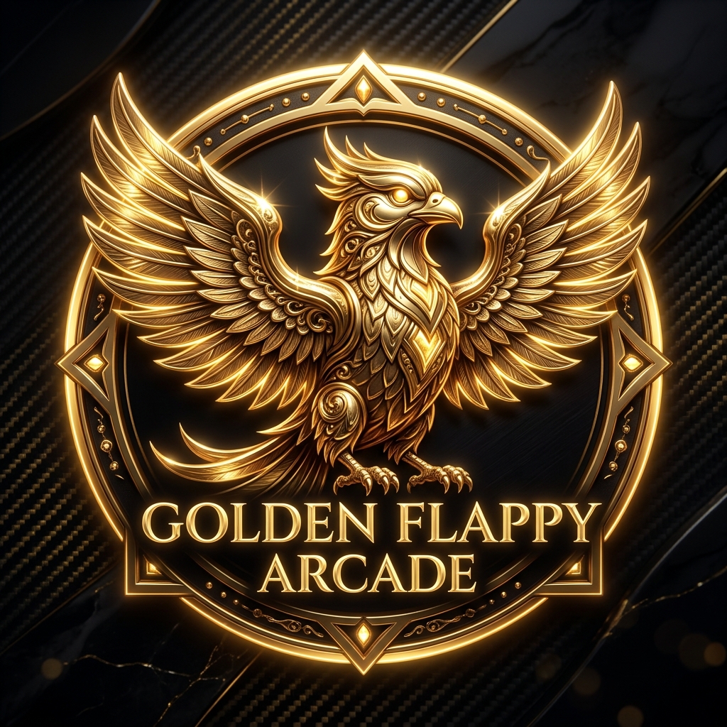 Golden Flappy Bird - Luxury Arcade Game